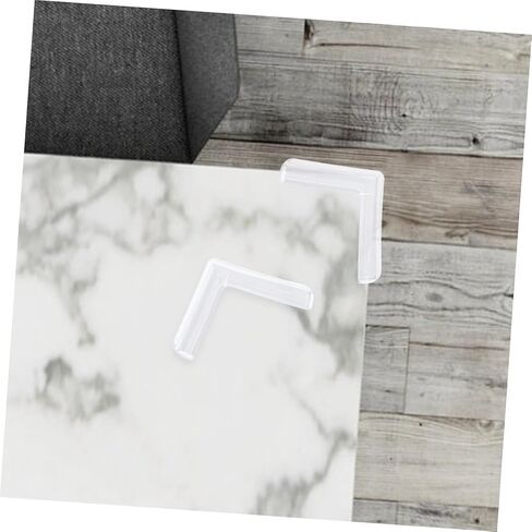 10pcs حماة زاوية سيليكون صافية طاولة الحافة الحافة ناعمة ومريحة مصدات سلامة الأثاث سهلة الاستخدام وتخزينها من أجل السلامة in Kuwait