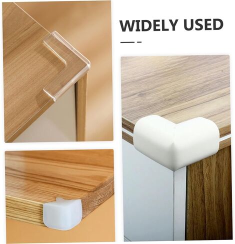 10pcs حماة زاوية سيليكون صافية طاولة الحافة الحافة ناعمة ومريحة مصدات سلامة الأثاث سهلة الاستخدام وتخزينها من أجل السلامة in Kuwait