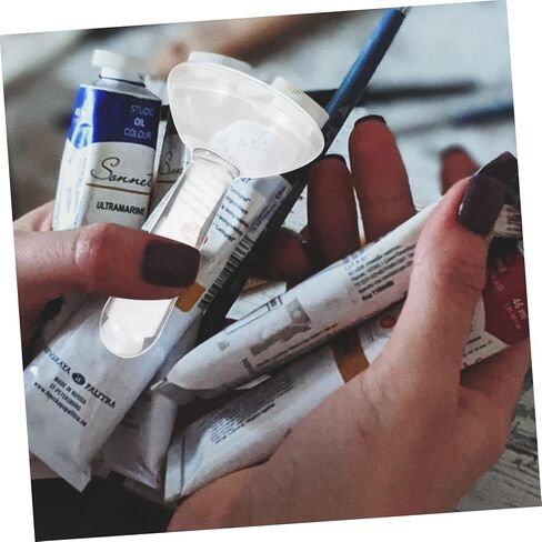 Nuobesty Pigment Glass طحن مدقة فنية شفافة لخلط الدهانات الزيت المائي المائي التقليدية الطلاء الصيني المريح متعدد الوظائف مولر in Kuwait