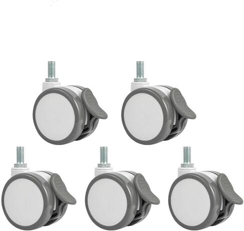 5 قطع/لوت 2.5 بوصة عجلات العجلة circlip أو ملحقات البكرة العالمية المسمار مع الفرامل (برغي عالمي) in Kuwait