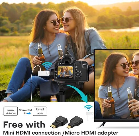 HDMI اللاسلكي للبث والعبور والمستقبل ، ونقل هوائيات منخفضة الكتلون من تيارات الفيديو عالية الدقة 1080 بكسل ، 2.4/5.8 جيجا هرتز ، النطاق المزدوج ، إقران تلقائي للكمبيوتر/الكمبيوتر المحمول/التلفزيون/الشاشة in Saudi Arabia