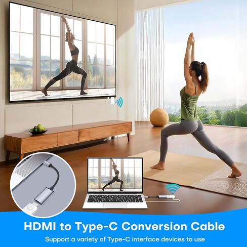 HDMI اللاسلكي للبث والعبور والمستقبل ، ونقل هوائيات منخفضة الكتلون من تيارات الفيديو عالية الدقة 1080 بكسل ، 2.4/5.8 جيجا هرتز ، النطاق المزدوج ، إقران تلقائي للكمبيوتر/الكمبيوتر المحمول/التلفزيون/الشاشة in Saudi Arabia