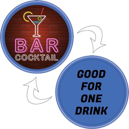 500 Pcs Custom Plastic Chips,Good for Drink or Beer Tokens in bar,Print Your Design or Text on a chip in Kuwait