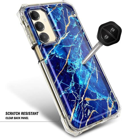 بالنسبة لحالة الهاتف Samsung Galaxy A36 5G ، فإن الحالة المغناطيسية [متوافقة مع MAG-SAFE] [10 أقدام من الدرجة العسكرية التي تم اختبارها] علبة الواقية الواقية المقاومة للصدمات (GLITTER AQUA/PURPLE in Kuwait