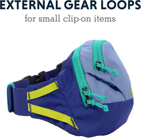 Ruffwear ، Home Trail Hip Pack ، حقيبة تروس تولت الخصر للمشي لمسافات طويلة والتخييم مع الكلاب ، Red Sumac in Kuwait