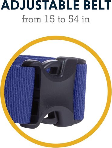 Ruffwear ، Home Trail Hip Pack ، حقيبة تروس تولت الخصر للمشي لمسافات طويلة والتخييم مع الكلاب ، Red Sumac in Kuwait