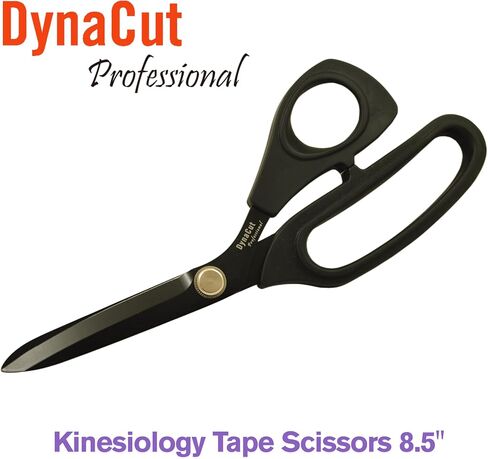 Kinesiology Tape Scissors Non-Stick Fluorine Coated Stainless Steel Blades, Ergonomic TPR Soft Grip – Precision Gum-Free Cutting for Sports Taping, Athletic, Medical Tape, and First Aid Use in Saudi Arabia