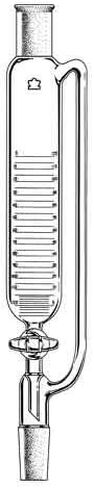 Kimble Chase FUNNEL 125 ML Graduated Addition Funnels with Pressure Equalizing Line - KMBL in Saudi Arabia