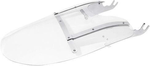 Green-L Clear Windshield Windscreen with Mounting Bracket Kit Fit for Harley Heritage Softail Slim Classic Fat Boy Deluxe 2000-2017 in Saudi Arabia