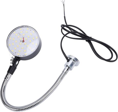 WALFRONT Flexible Gooseneck LED Machine Light 15W 36 LEDs 1500LM 6500K Magnetic Base Shop Tool Lamp for Lathe Work Bench Sewing Machine Grill Industrial Lighting in Saudi Arabia