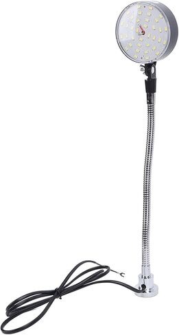 WALFRONT Flexible Gooseneck LED Machine Light 15W 36 LEDs 1500LM 6500K Magnetic Base Shop Tool Lamp for Lathe Work Bench Sewing Machine Grill Industrial Lighting in Saudi Arabia