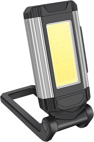 Folded Work Lights Aluminium Alloy USB Charging Magnetic COB Inspection Lamp Portable Fill Light (Red) in Saudi Arabia