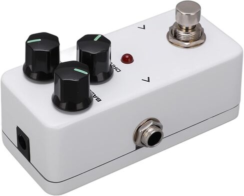 Guitar Effect Pedal BOOSTER Mini Single EQ Guitar Amplifier Booster White with Metal Shell in Saudi Arabia