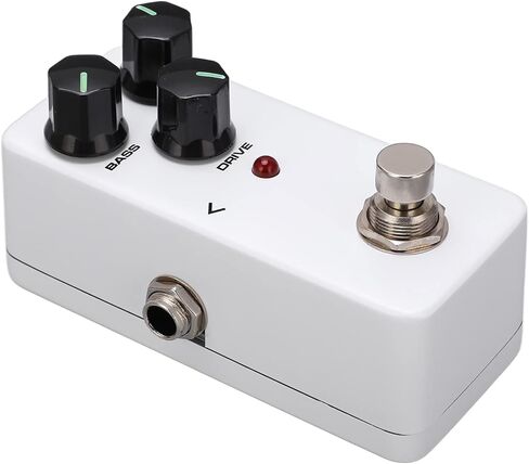Guitar Effect Pedal BOOSTER Mini Single EQ Guitar Amplifier Booster White with Metal Shell in Saudi Arabia