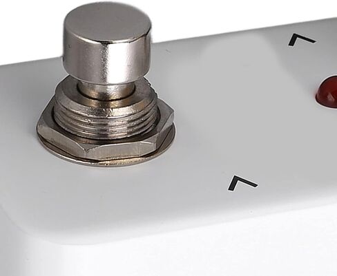 Guitar Effect Pedal BOOSTER Mini Single EQ Guitar Amplifier Booster White with Metal Shell in Saudi Arabia