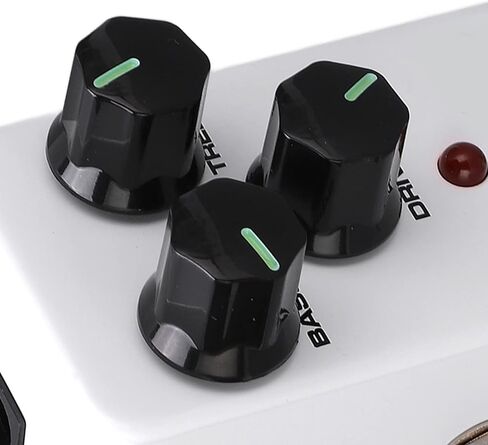 Guitar Effect Pedal BOOSTER Mini Single EQ Guitar Amplifier Booster White with Metal Shell in Saudi Arabia