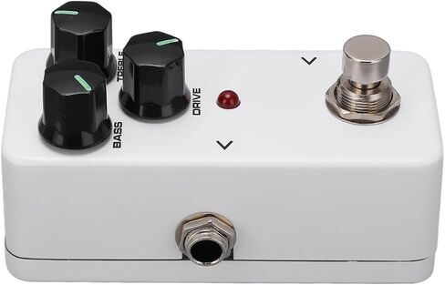 Guitar Effect Pedal BOOSTER Mini Single EQ Guitar Amplifier Booster White with Metal Shell in Saudi Arabia