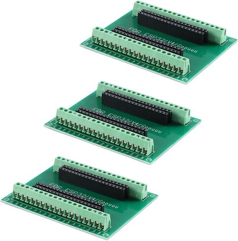3Pcs ESP32 38Pin Expansion Board Module Green ESP32 Breakout Board ESP GPIO in Saudi Arabia