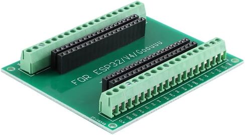 3Pcs ESP32 38Pin Expansion Board Module Green ESP32 Breakout Board ESP GPIO in Saudi Arabia