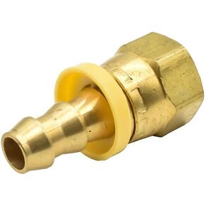 موصلات تجهيزات خرطوم النحاس السهل قفل 3/8 "Push -Lock Barb X 3/8" FPT - FL266 in Kuwait
