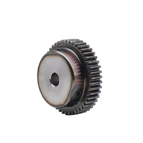 Gear Teeth Spiral Bevel Gear 1pcs 1 Die Step Gear 44-100 Teeth Bore 8mm 1M Steel Metal Motor Cam Gear Spur Gear(80 Teeth) in Kuwait