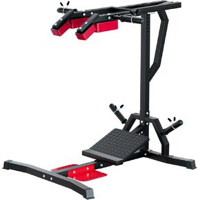 الرافعة المفرطة في العجل القرفصاء المليئة برفع العجل ، وتدريب جسم منخفض ، وآلة القرفصاء اختراق وآلة الصحافة الساق ، وتدريب الأثقال معدات التمرين المنزلية in Kuwait