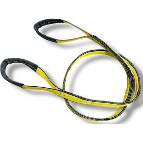 6 feet Long - Mach 2 Series 6' x 2" Poly Web Sling Lifting Strap Construction ASME OSHA/6200lbs Vertical 4960lbs Choker 12400lbs Basket/Rigging Moving Towing Hoisting Gear in Saudi Arabia