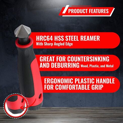AFA Tooling - Extendable Neck Deburring Tool with 3 Extra Swivel Blades - Works on Metal, Resin, PVC Pipes, Copper, Plastic and 3D Printed Edges - Plumbing & 3D Printing Burr Removal Reamer Tool in Saudi Arabia