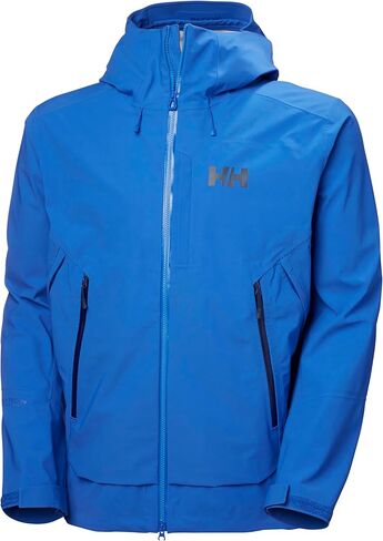 Helly-Hansen Verglas BC Ski Shell Jacket - Men's Waterproof, Windproof 3-Layer, Helmet & Pack Compatible, Ventilation Zippers in Saudi Arabia