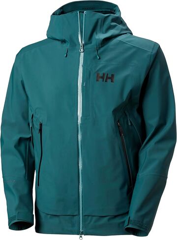 Helly-Hansen Verglas BC Ski Shell Jacket - Men's Waterproof, Windproof 3-Layer, Helmet & Pack Compatible, Ventilation Zippers in Saudi Arabia
