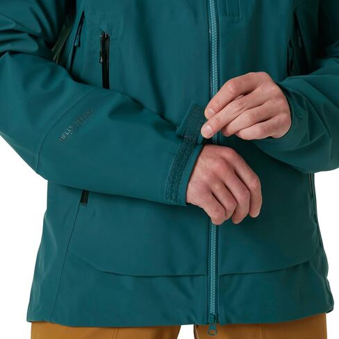 Helly-Hansen Verglas BC Ski Shell Jacket - Men's Waterproof, Windproof 3-Layer, Helmet & Pack Compatible, Ventilation Zippers in Saudi Arabia