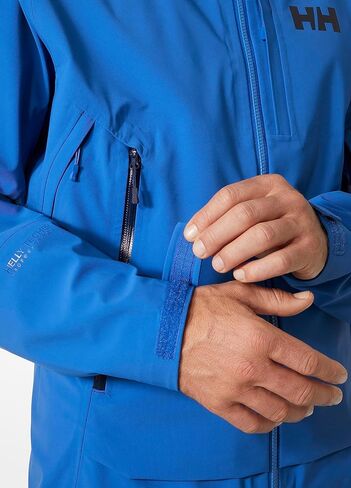 Helly-Hansen Verglas BC Ski Shell Jacket - Men's Waterproof, Windproof 3-Layer, Helmet & Pack Compatible, Ventilation Zippers in Saudi Arabia