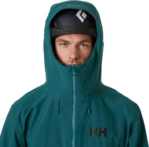 Helly-Hansen Verglas BC Ski Shell Jacket - Men's Waterproof, Windproof 3-Layer, Helmet & Pack Compatible, Ventilation Zippers in Saudi Arabia