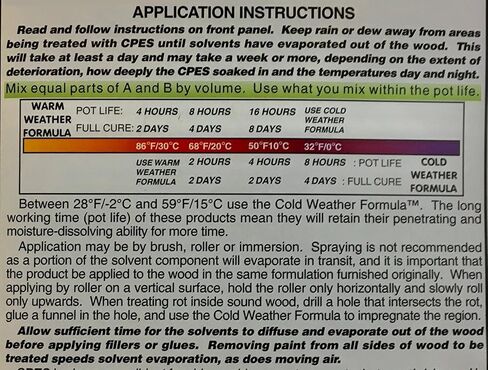 Smith's Original Clear Penetrating Epoxy Sealer™ [CPES] 2 Pint - Cold Weather Formula (CW) in Saudi Arabia