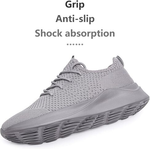 Running Shoes for Men Slip on Tennis Shoes Fashion Sneakers Lightweight Breathable Casual Walking Shoes Outdoor Workout Athletic Training Gym Trainer Sport Dark_Green Size 8.5 in Kuwait