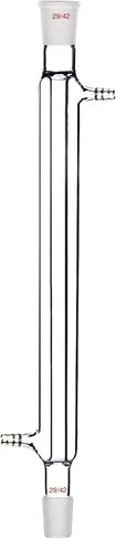 400mm 29/42 Glass Liebig Condenser Ground Joint Disllation Column Lab Heat Exchanger in Saudi Arabia