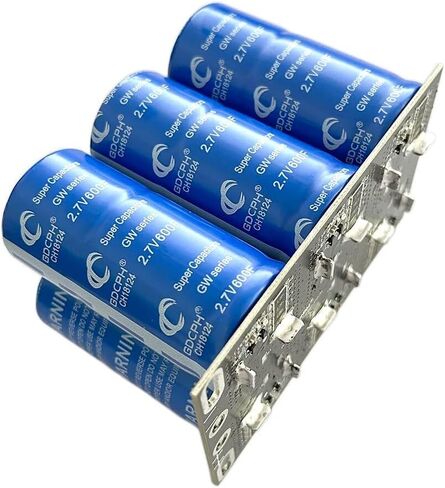 2.7V600F*6 73 * 35mm Flat Foot Supercapacitors 16V100F Small Volume Large Capacity Automobile Module Can Be Used As Auto Rectifier (Size : SAMWHA Green-Cap) in Saudi Arabia