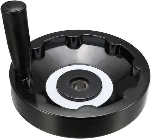 uxcell Hand Wheel 160mm Diameter 16mm Hole Diameter,for Milling Machine in Saudi Arabia
