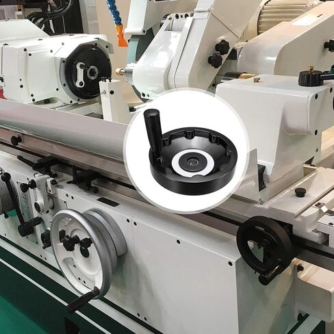 Uxcell Hand Wheel 160mm قطر القطر 16 مم ، لآلة الطحن in Kuwait