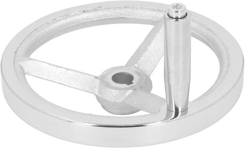 18x200mm Lathe Hand Wheel Cast Iron Round Handwheel with Handle for Milling Machine and Grinder in Saudi Arabia