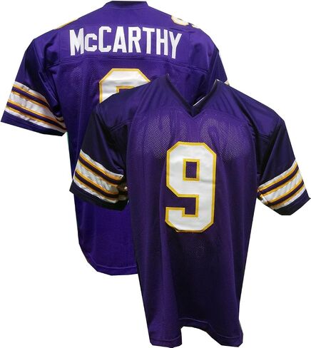 Generic Custom Stitched JJ McCarthy Youth Purple Jersey Size Youth Large in Saudi Arabia