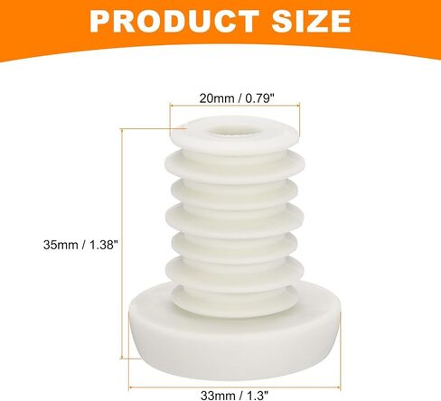 HARFINGTON 1 Pairs Bike Handlebar End Plugs Bar End Caps Expanding Locking Handlebar End Plugs for Most Bike MTB Road BMX Fixed Gear Bike, White in Saudi Arabia