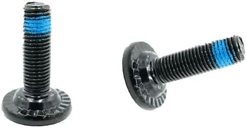 2PCS Chromoly 8-Spline BMX Spindle Bolts - 19mm Bottom Bracket Axle Screws for BMX/Mid Bikes in Kuwait
