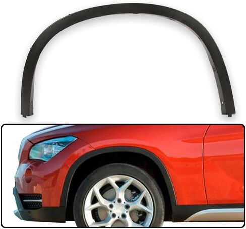 CHEDA Front Wheel Right Side Upper Fender Arch Cover Trim Compatible with 2002 2003 2004 2005 2006 2007 2008 Mini Cooper Black in Saudi Arabia