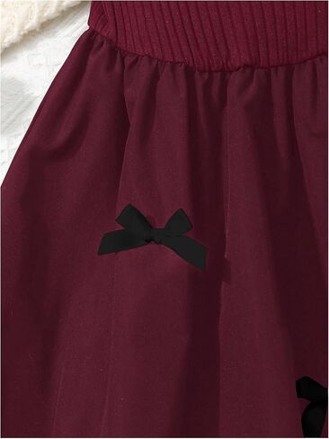 Verdusa Girl's Bow Sleeveless Backless Bubble Dress A Line Flowy Summer Dress in Saudi Arabia