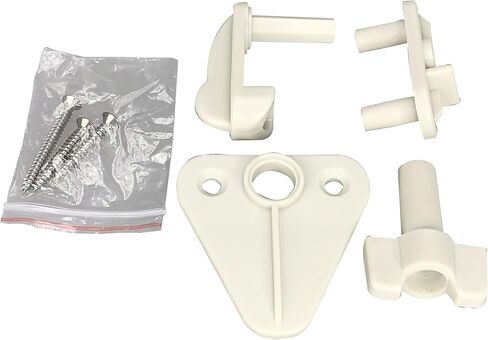 Pactrade Marine Pontoon Boat Replacement Safety Door Gate Latch Plastic (Off White) in Saudi Arabia