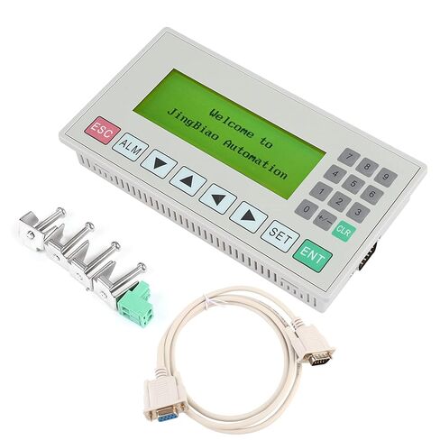 OP320-A 3.7 بوصة عرض نص HMI SMART HMI LCD شاشة الشاشة عرض الوحدة النصي لوحة العرض دعم S485/RS232 منفذ الاتصال مع كابل ل PLC in Saudi Arabia