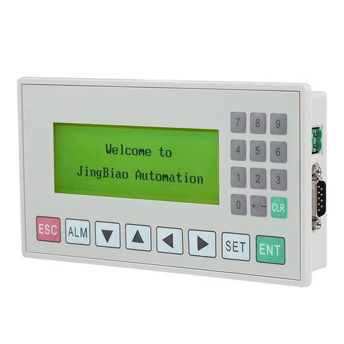 OP320-A 3.7 بوصة عرض نص HMI SMART HMI LCD شاشة الشاشة عرض الوحدة النصي لوحة العرض دعم S485/RS232 منفذ الاتصال مع كابل ل PLC in Saudi Arabia