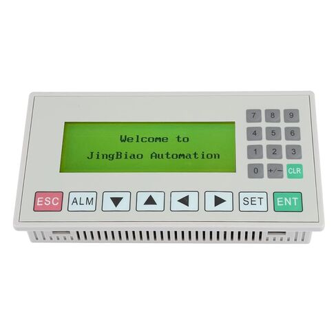 OP320-A 3.7 بوصة عرض نص HMI SMART HMI LCD شاشة الشاشة عرض الوحدة النصي لوحة العرض دعم S485/RS232 منفذ الاتصال مع كابل ل PLC in Saudi Arabia