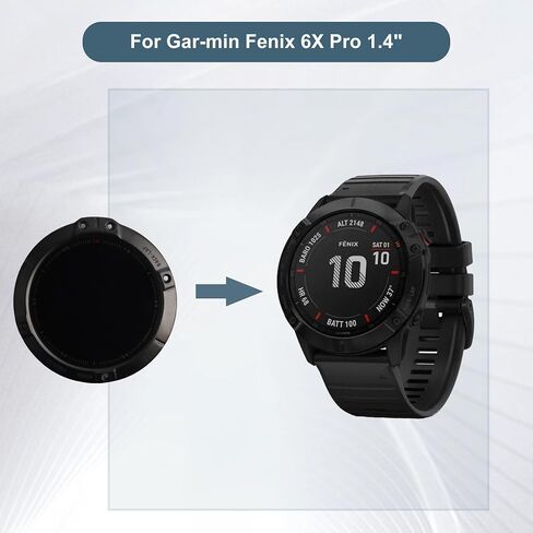 شاشة LCD الرقمية متوافقة مع Gar Min Fenix ​​6x Pro 1.4 "شاشة LCD شاشة تعمل باللمس مع أدوات (ليس لـ Gar Min Fenix ​​6/6 Pro) in Saudi Arabia